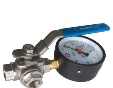 Функции на трипътен клапан за устройство за измерване на налягане (манометър)